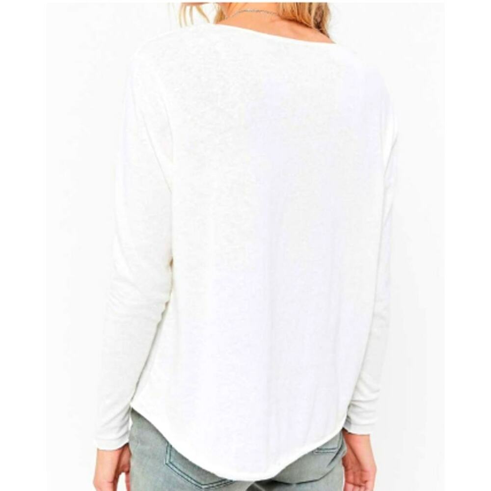 Urban Outfitters Out from Under Callie Draped Surplice Top Blouse NWT XS - Picture 2 of 9